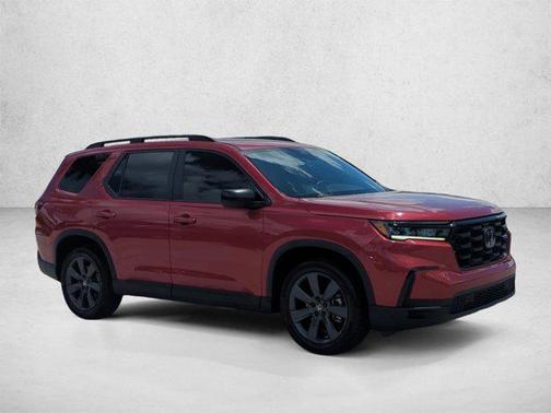 Radiant Red Metallic II 2024 Honda Pilot Sport