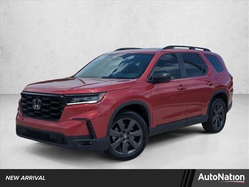 Radiant Red Metallic II 2024 Honda Pilot Sport