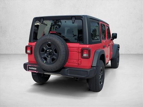Firecracker Red Clearcoat 2026 Jeep Wrangler Sport