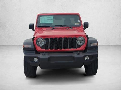 Firecracker Red Clearcoat 2026 Jeep Wrangler Sport
