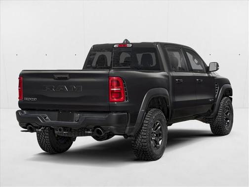 Diamond Black Crystal Pearlcoat 2026 RAM 1500 RHO Crew Cab 4x4 5'7' Box