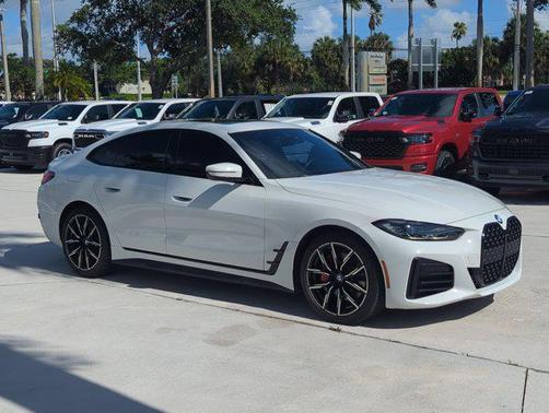 Alpine White 2022 BMW 430 Gran Coupe i