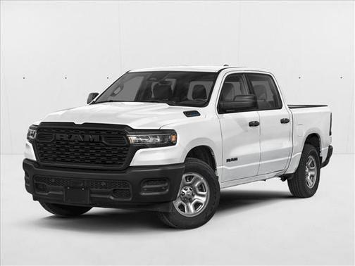 Bright White Clearcoat 2026 RAM 1500 Warlock Crew Cab 4x4 5'7' Box