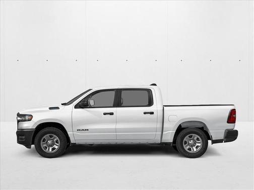 Bright White Clearcoat 2026 RAM 1500 Warlock Crew Cab 4x4 5'7' Box
