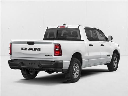 Bright White Clearcoat 2026 RAM 1500 Warlock Crew Cab 4x4 5'7' Box