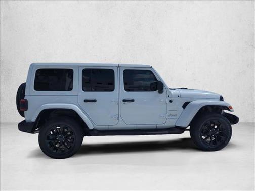 Bright White Clearcoat 2023 Jeep Wrangler 4xe Sahara