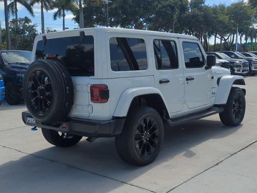 Bright White Clearcoat 2023 Jeep Wrangler 4xe Sahara