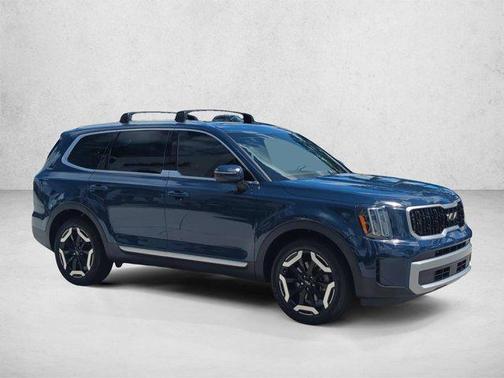 Midnight Lake Blue 2023 Kia Telluride EX