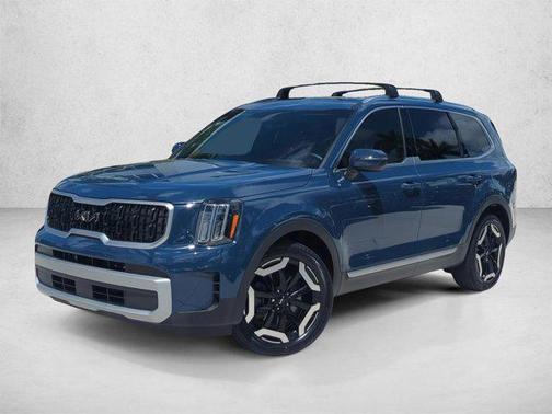Midnight Lake Blue 2023 Kia Telluride EX