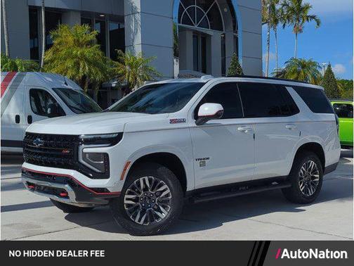 Summit White 2026 Chevrolet Tahoe 4WD Z71