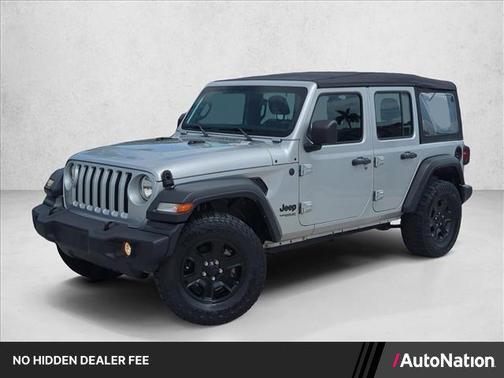 Silver Zynith Clearcoat 2022 Jeep Wrangler Unlimited Sport