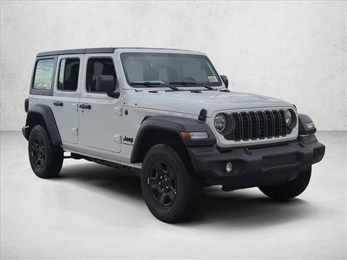 Bright White Clearcoat 2026 Jeep Wrangler Sport