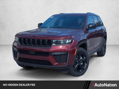 Velvet Red Pearlcoat 2026 Jeep Grand Cherokee L Limited