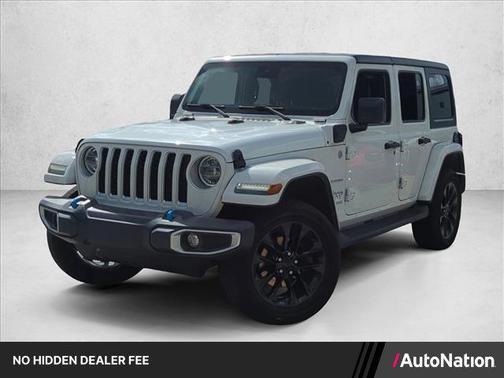 Bright White Clearcoat 2022 Jeep Wrangler Unlimited 4xe Sahara