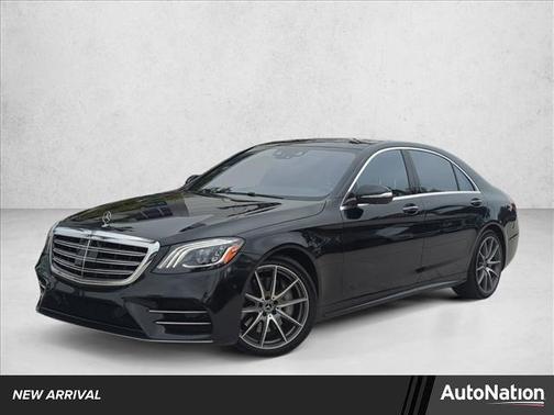 Obsidian Black Metallic 2018 Mercedes-Benz S-Class 4MATIC