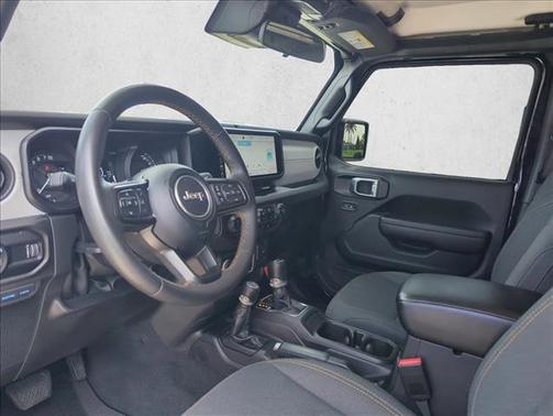 Black Clearcoat 2024 Jeep Wrangler 4xe Sport S