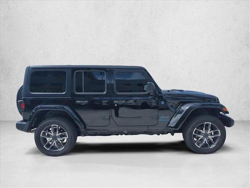 Black Clearcoat 2024 Jeep Wrangler 4xe Sport S