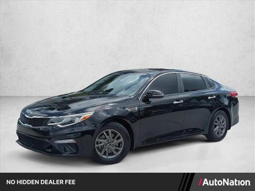 Ebony Black 2020 Kia Optima LX