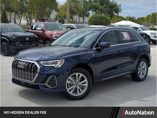 Navarra Blue Metallic 2025 Audi Q3 Premium 45 TFSI S line quattro Tiptronic