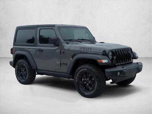 Sting-Gray Clearcoat 2022 Jeep Wrangler Willys