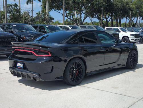 Pitch Black Clearcoat 2023 Dodge Charger Scat Pack