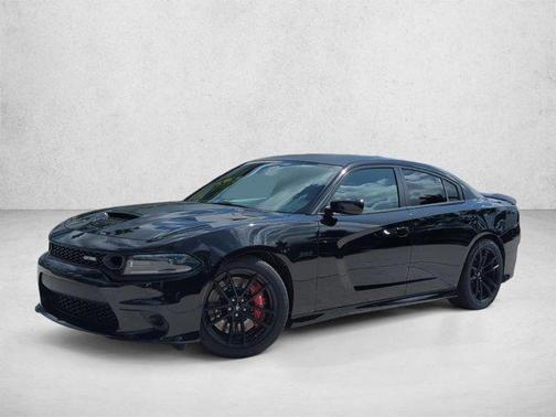 Pitch Black Clearcoat 2023 Dodge Charger Scat Pack