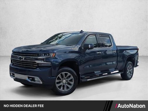 Northsky Blue Metallic 2019 Chevrolet Silverado 1500 High Country