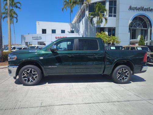 Serrano Green Metallic 2026 RAM 1500 Laramie