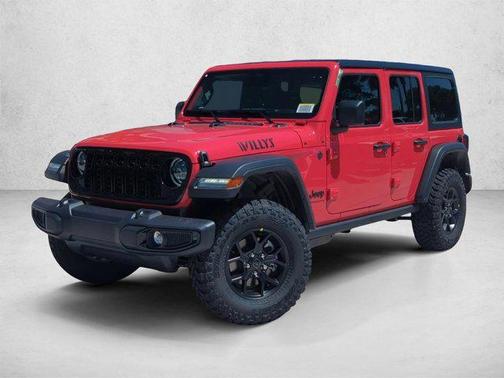 Firecracker Red Clearcoat 2026 Jeep Wrangler Willys