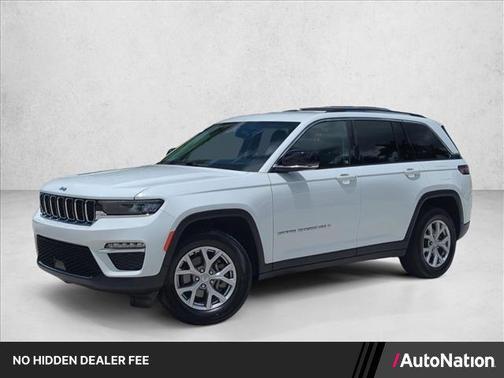 Bright White Clearcoat 2022 Jeep Grand Cherokee Limited