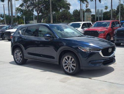 Deep Crystal Blue Mica 2019 Mazda CX-5 Grand Touring