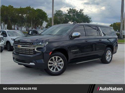Dark Ash Metallic 2023 Chevrolet Suburban Premier