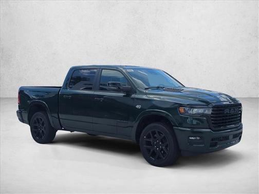 Serrano Green Metallic 2026 RAM 1500 Laramie
