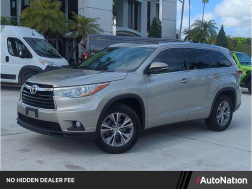 Creme Brulee Mica 2015 Toyota Highlander XLE