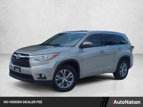Creme Brulee Mica 2015 Toyota Highlander XLE