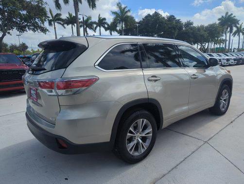 Creme Brulee Mica 2015 Toyota Highlander XLE