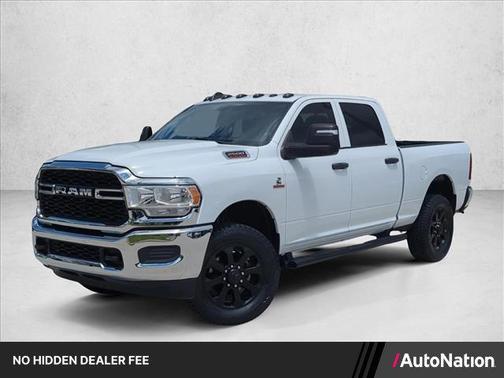 Bright White Clearcoat 2024 RAM 2500 Tradesman Crew Cab 4x4 6'4' Box