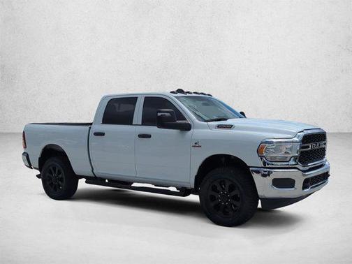 Bright White Clearcoat 2024 RAM 2500 Tradesman Crew Cab 4x4 6'4' Box