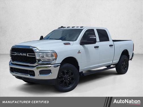 Bright White Clearcoat 2024 RAM 2500 Tradesman Crew Cab 4x4 6'4' Box
