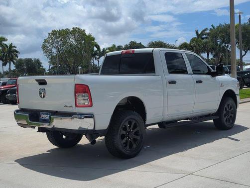 Bright White Clearcoat 2024 RAM 2500 Tradesman Crew Cab 4x4 6'4' Box