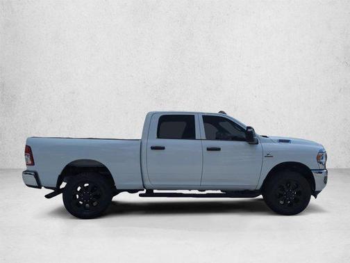 Bright White Clearcoat 2024 RAM 2500 Tradesman Crew Cab 4x4 6'4' Box