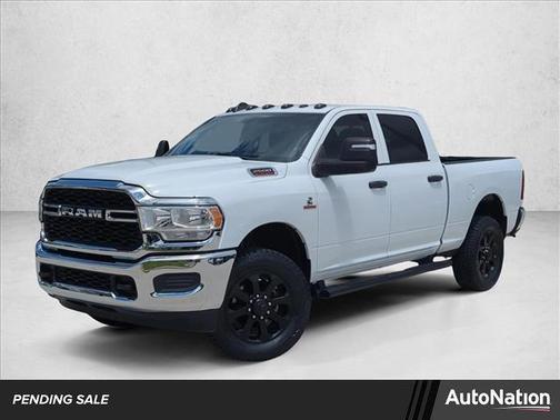 Bright White Clearcoat 2024 RAM 2500 Tradesman Crew Cab 4x4 6'4' Box