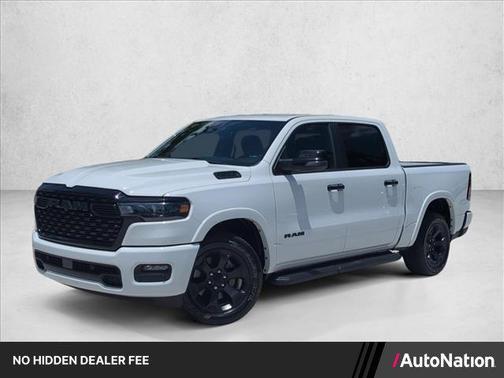 Bright White Clearcoat 2026 RAM 1500 Big Horn/Lone Star