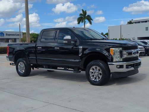 Shadow Black 2017 Ford F-250 XLT