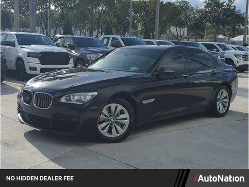 Imperial Blue Metallic 2015 BMW 750 i xDrive