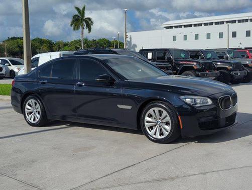 Imperial Blue Metallic 2015 BMW 750 i xDrive