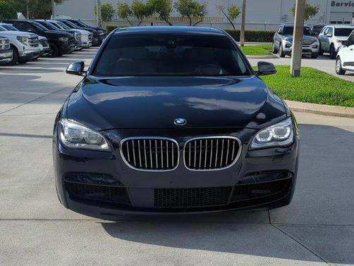 Imperial Blue Metallic 2015 BMW 750 i xDrive