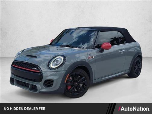 Moonwalk Grey Metallic 2019 MINI Convertible John Cooper Works