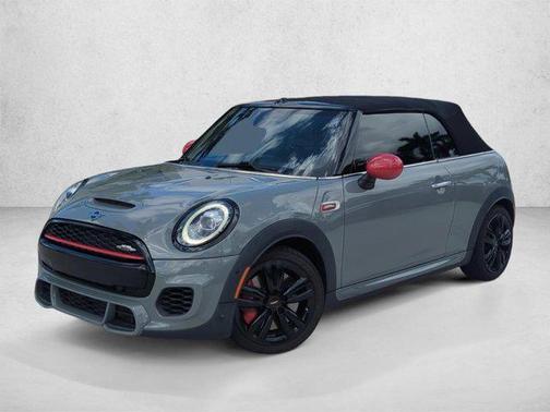 Moonwalk Grey Metallic 2019 MINI Convertible John Cooper Works