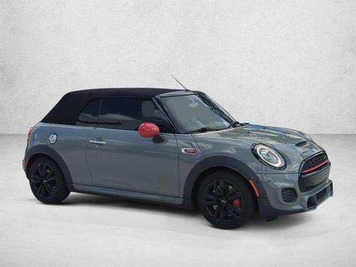 Moonwalk Grey Metallic 2019 MINI Convertible John Cooper Works
